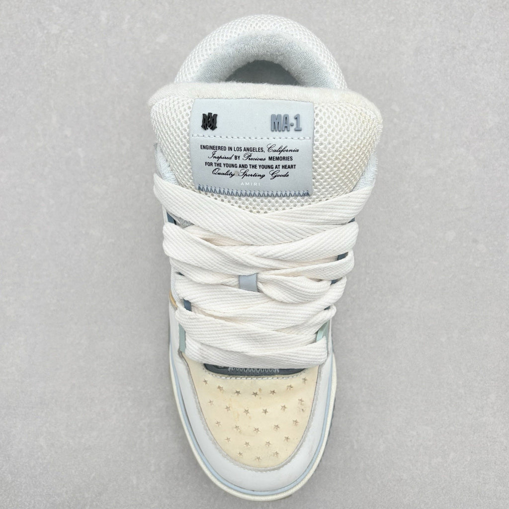 Amiri MA-1 ' White Blue ' | Size 43 (10 US)