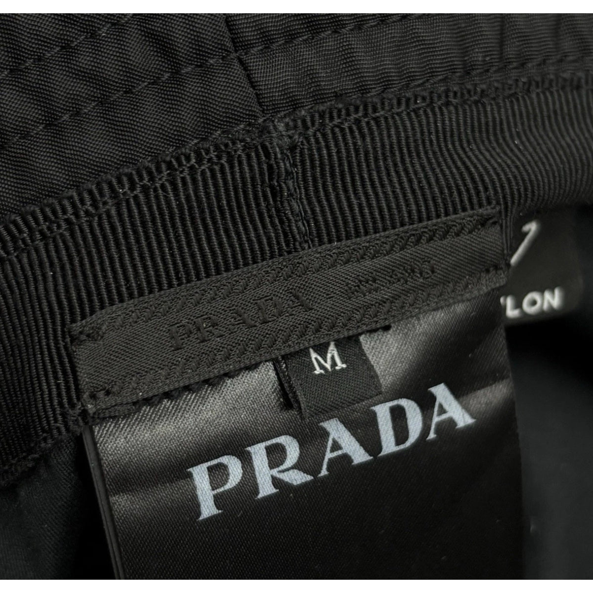 Re-Nylon Bucket Hat Black — photo 7