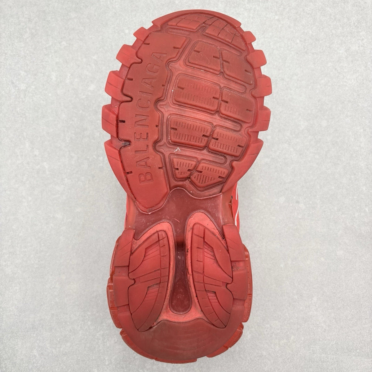Track Clear Sole Red White Black — photo 6