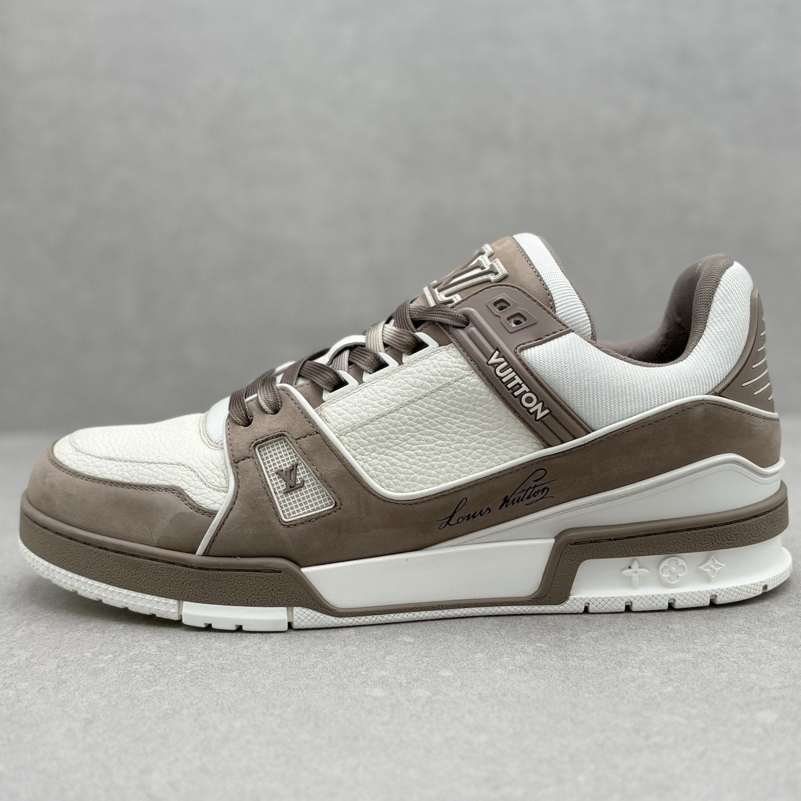 Louis Vuitton Trainer ' Taupe ' | Size 10 LV (11-11.5)