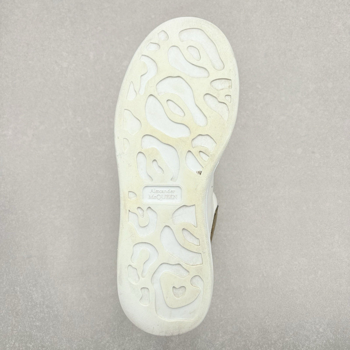 Oversized Sneaker Gold Crocodile — photo 7
