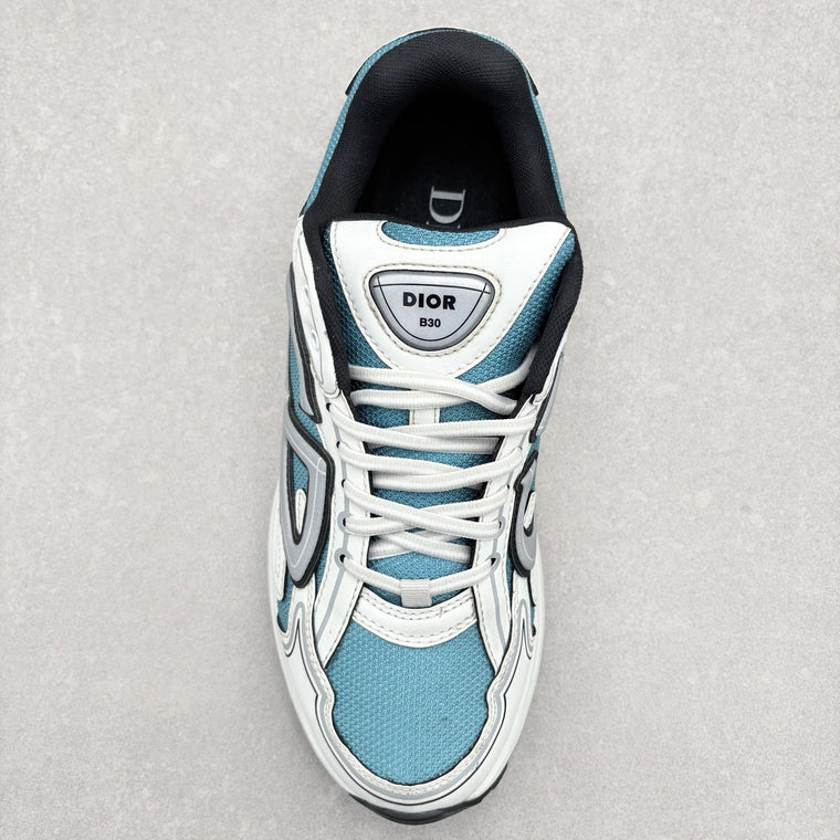 B30 Reflective Sneaker White Blue — photo 5