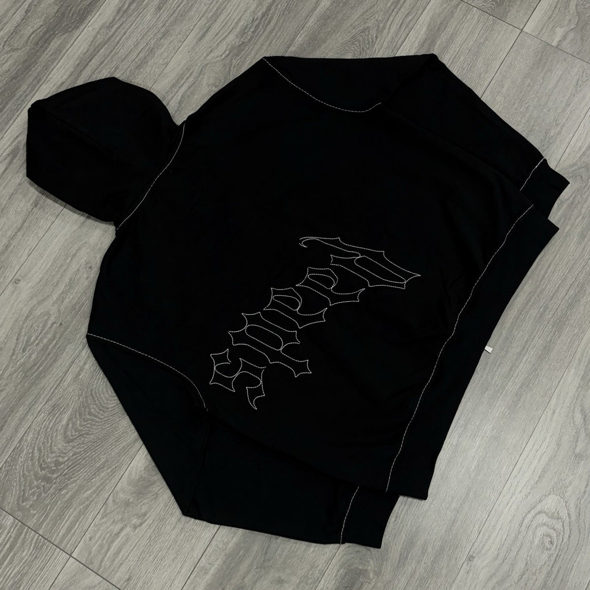 Stitched OG Logo Sweatsuit Black — photo 6