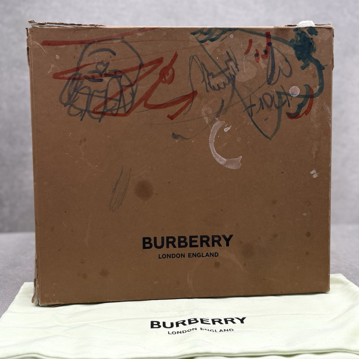 Burberry Leather Vintage Check Sneaker Black — photo 14