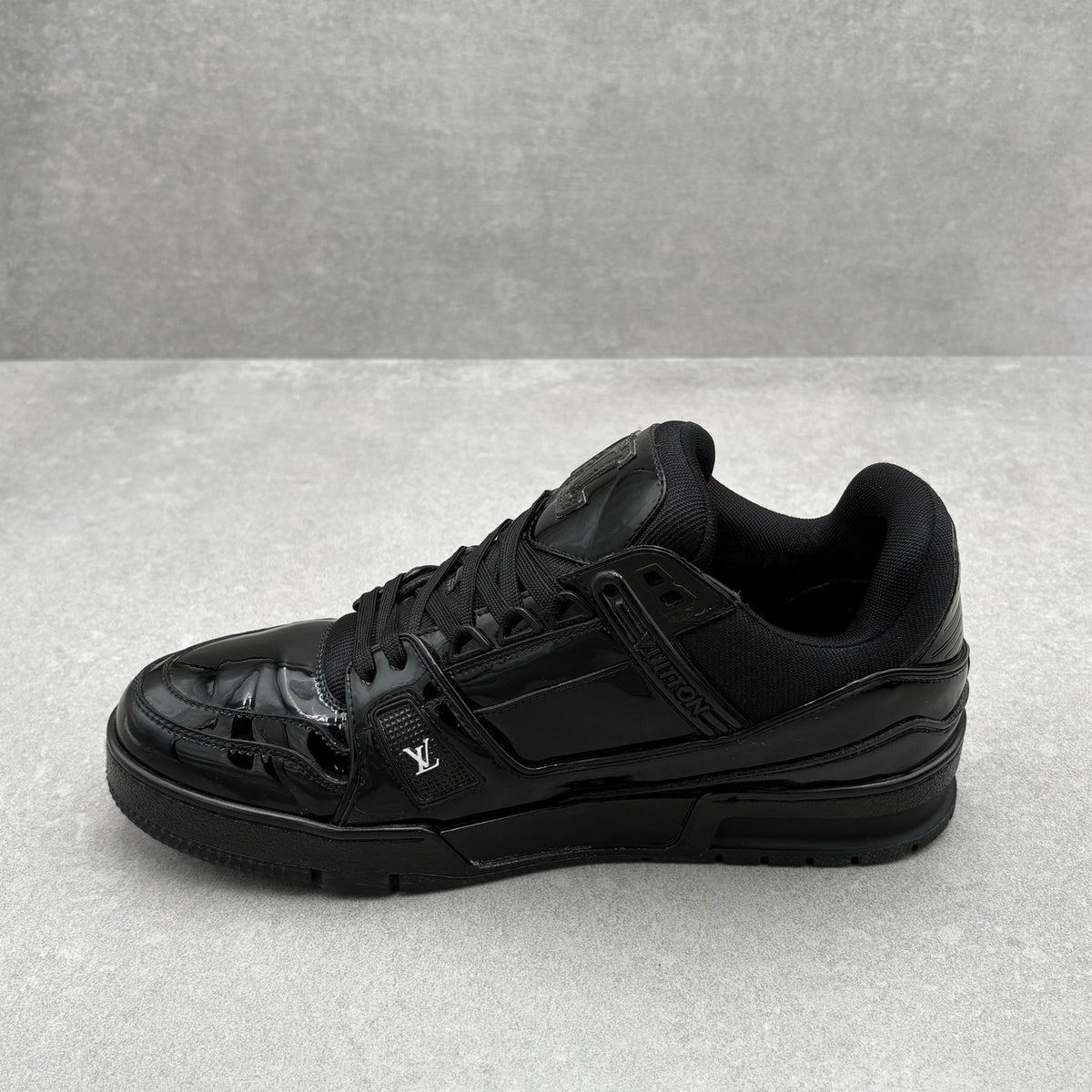Patent Leather Trainer Black — photo 4