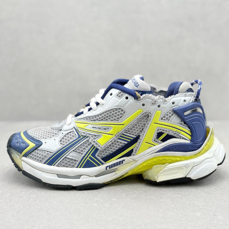 Runner White Blue Yellow — photo 7