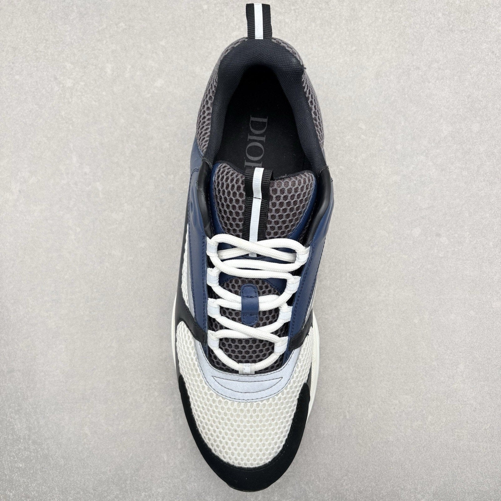 Dior B22 Sneaker ' Navy Black White ' | Size 48 (15 US)