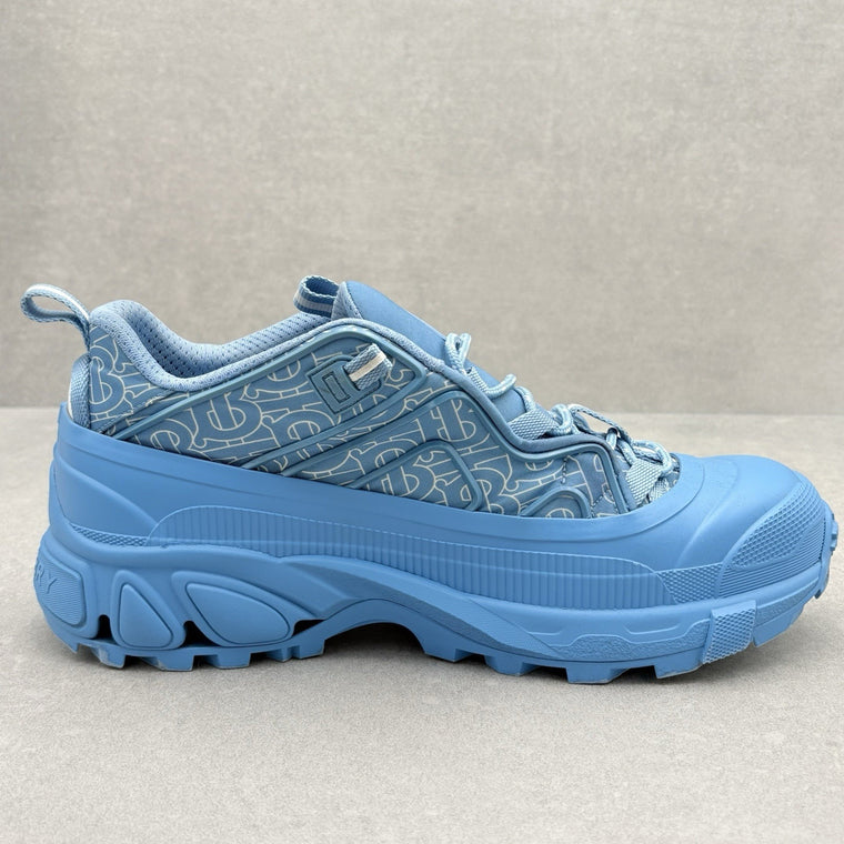 Arthur Low-Top Monogram Sneakers Blue — photo 11