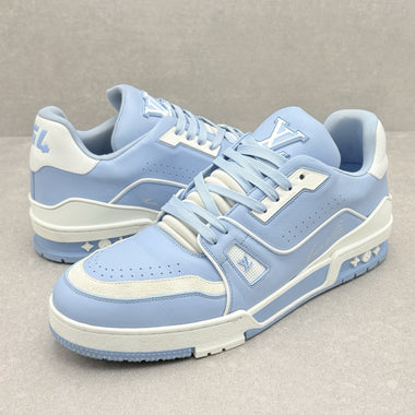 Trainer White Light Blue