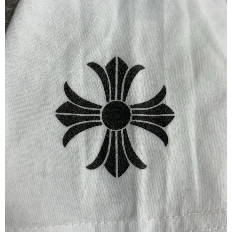 Plus Cross Short Sleeve T-Shirt White — photo 7