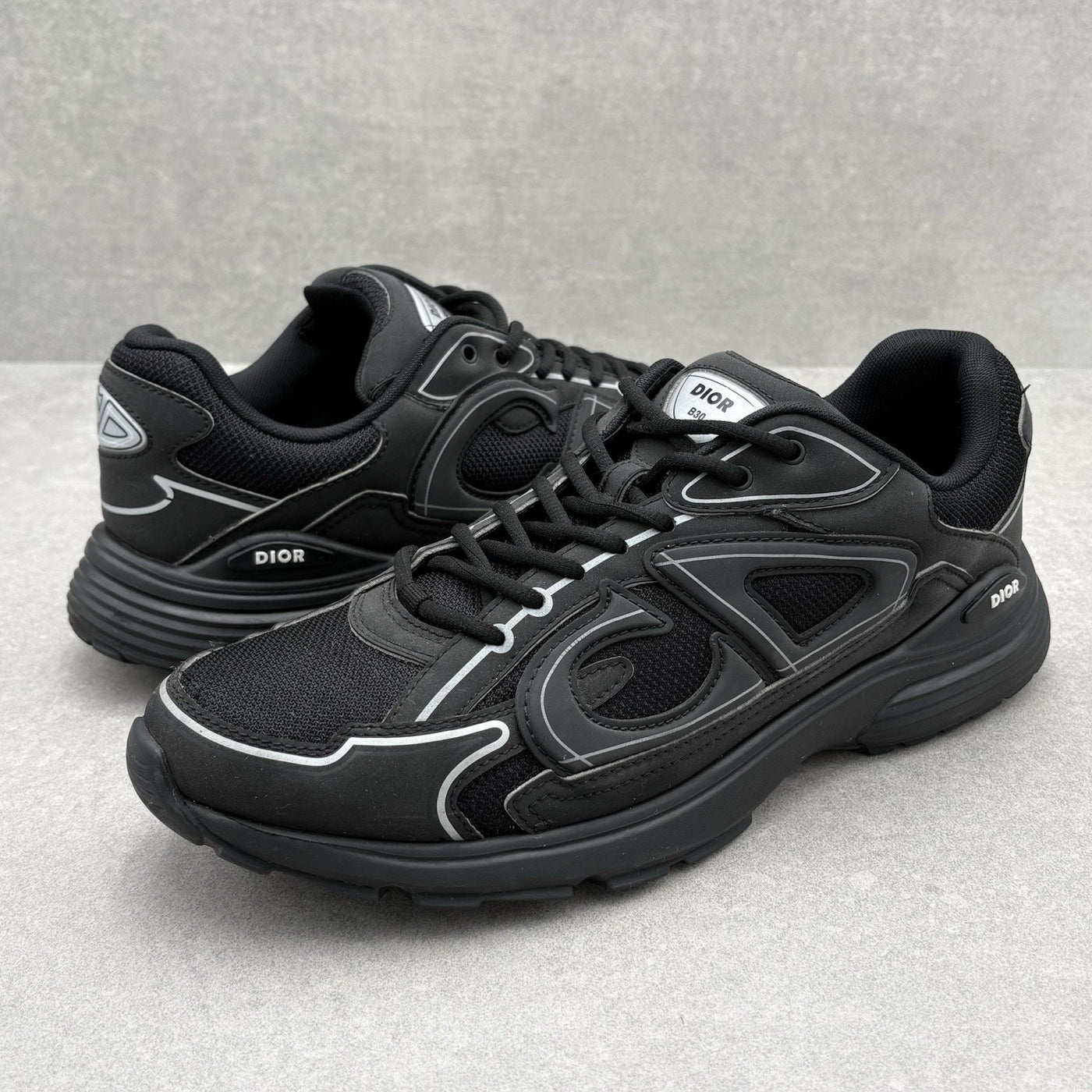 B30 Reflective CD Sneakers Black