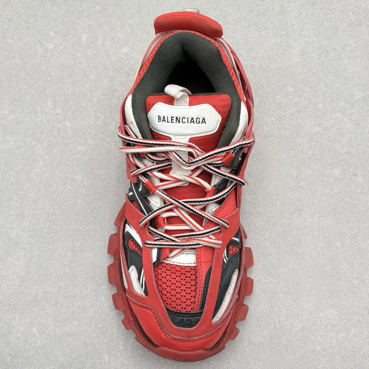 Track Clear Sole Red White Black — photo 5