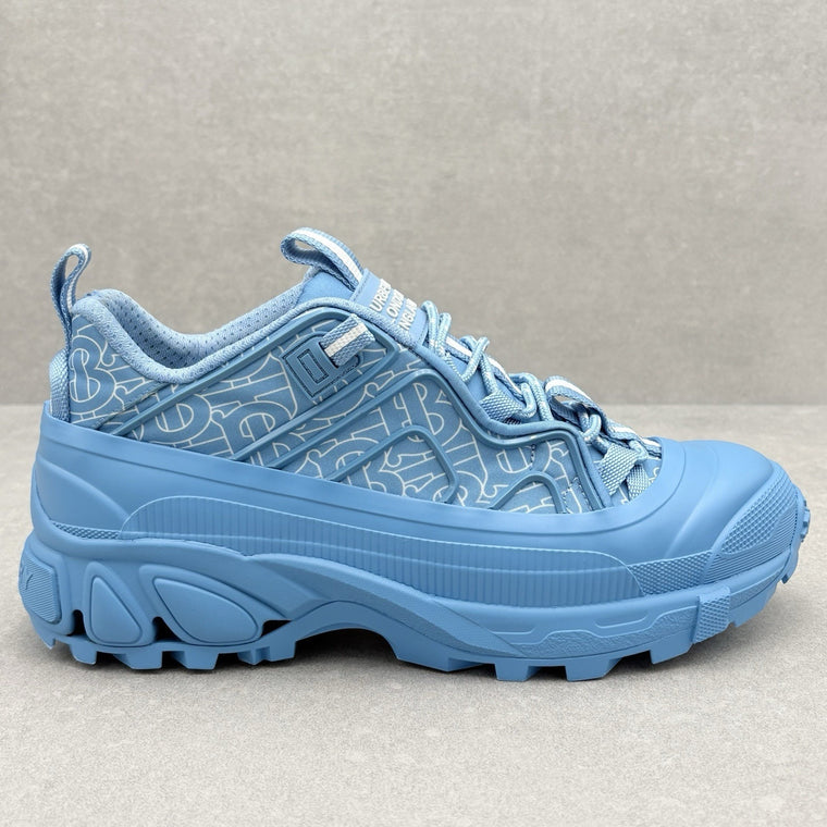 Arthur Low-Top Monogram Sneakers Blue — photo 2