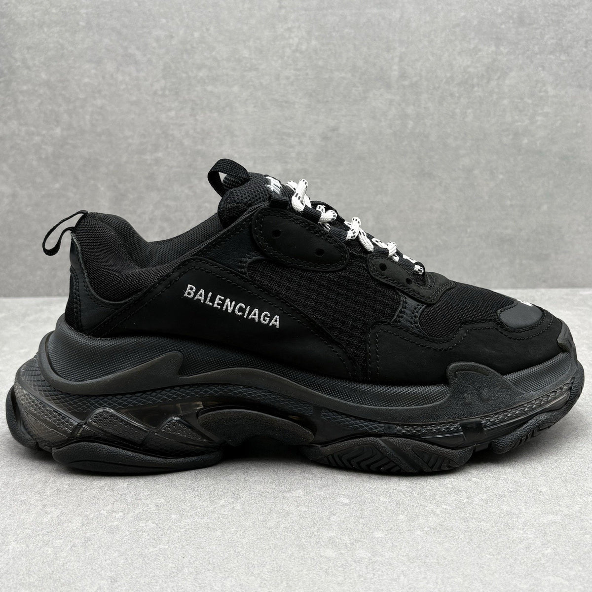 Triple S Clear Sole Black — photo 2