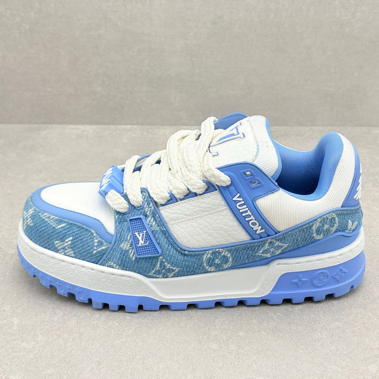 Denim Monogram Trainer Maxi Blue — photo 8