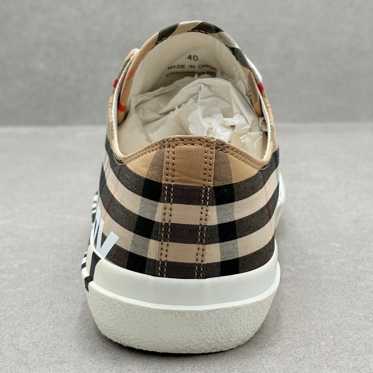 Low Sneaker Vintage Check — photo 9