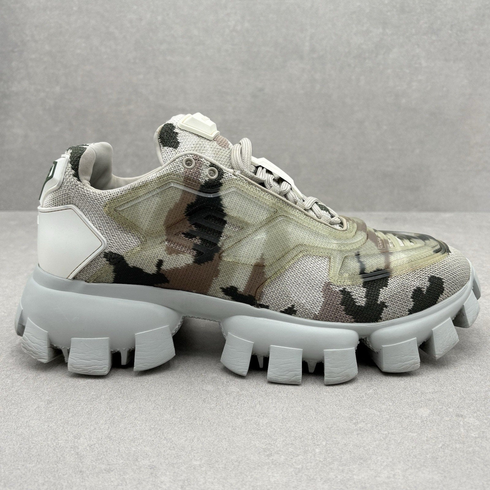 Prada Cloudbust Thunder ' Camo ' | Size 7.5 UK (8.5 US)