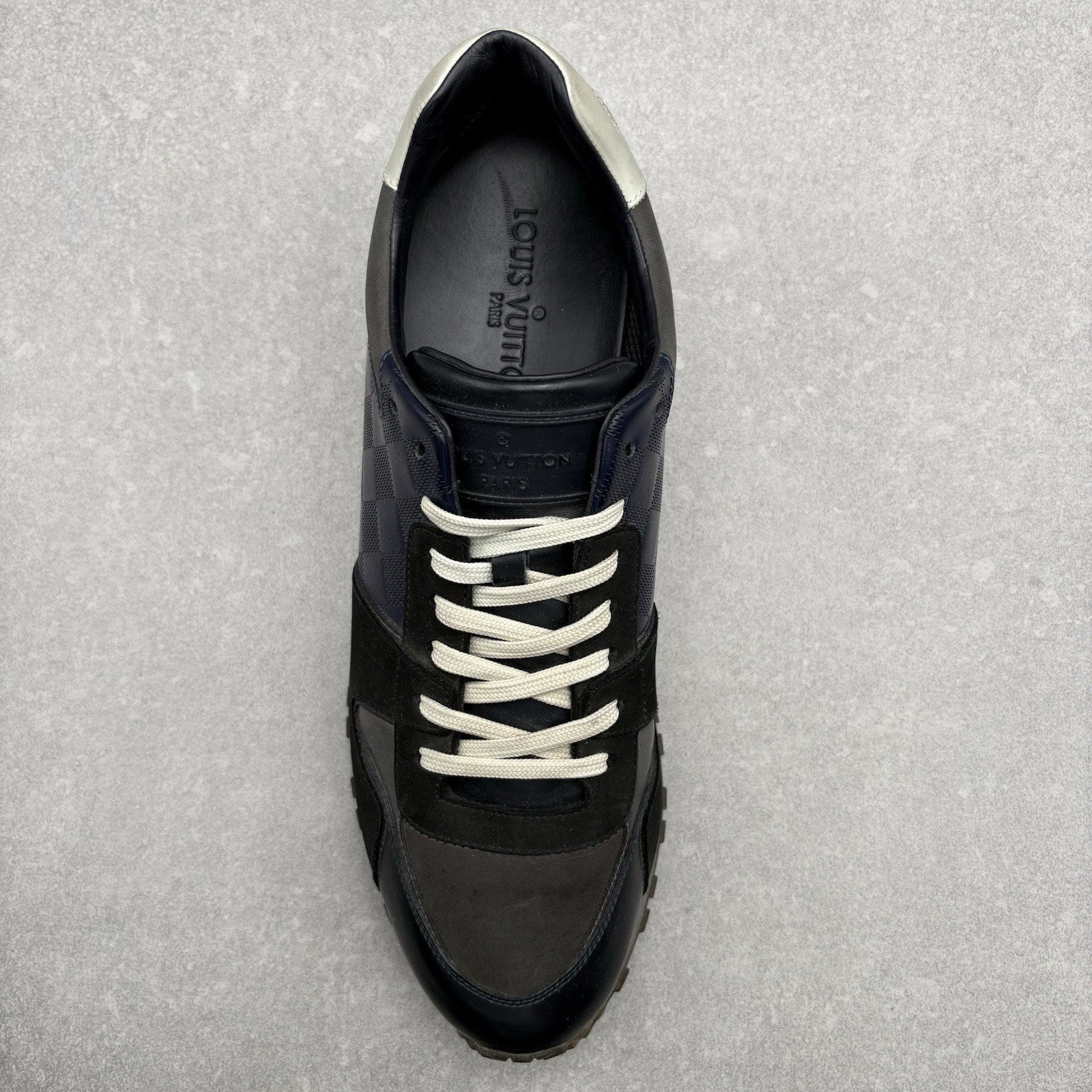 Louis Vuitton Run Away ' Damier Navy Blue ' | Size 8 LV (9-9.5 US)