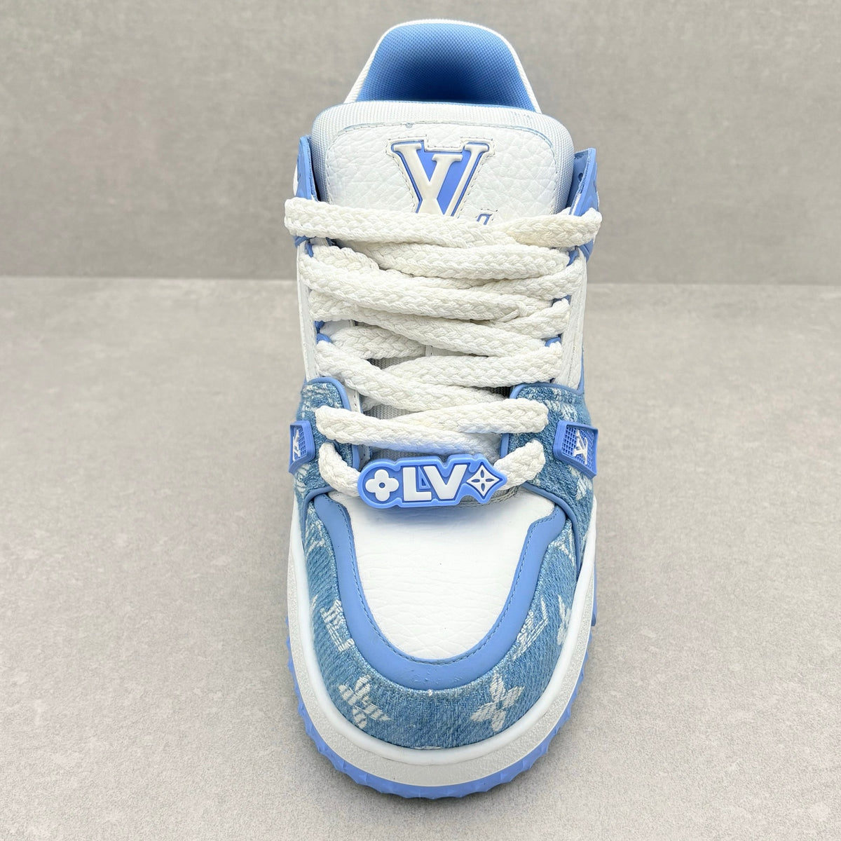 Denim Monogram Trainer Maxi Blue — photo 11