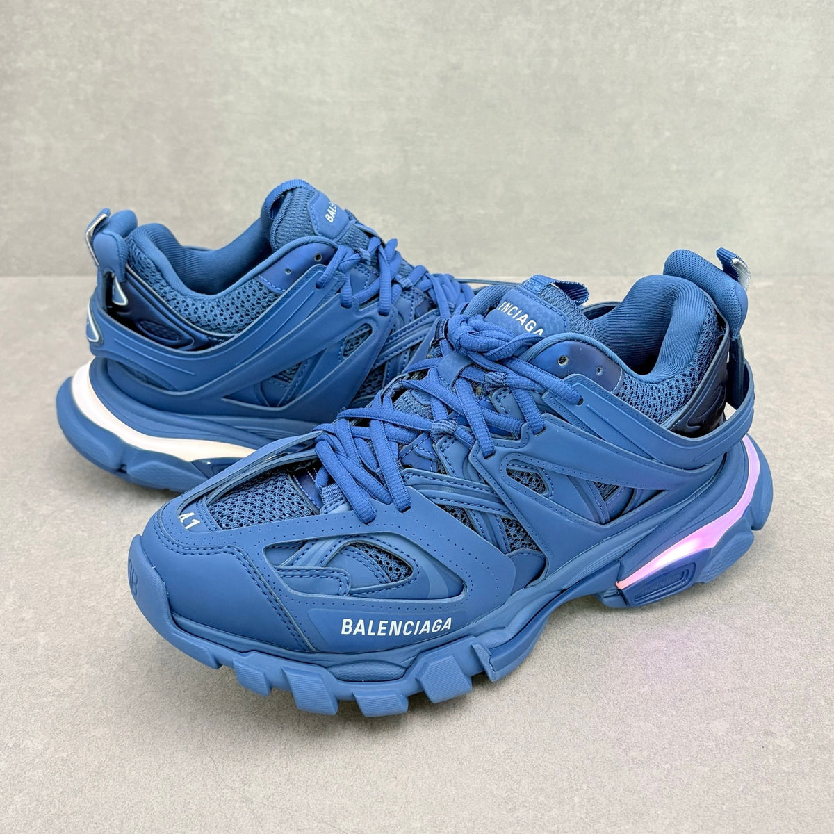 Track LED Sneaker Blue