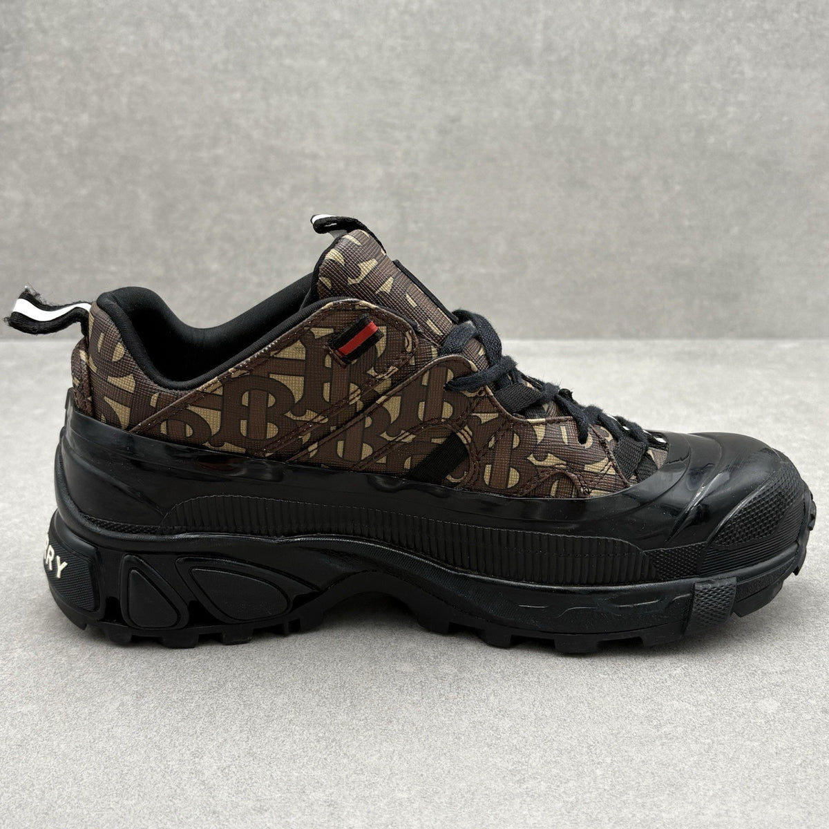 Arthur Low-Top Monogram Print Brown — photo 10