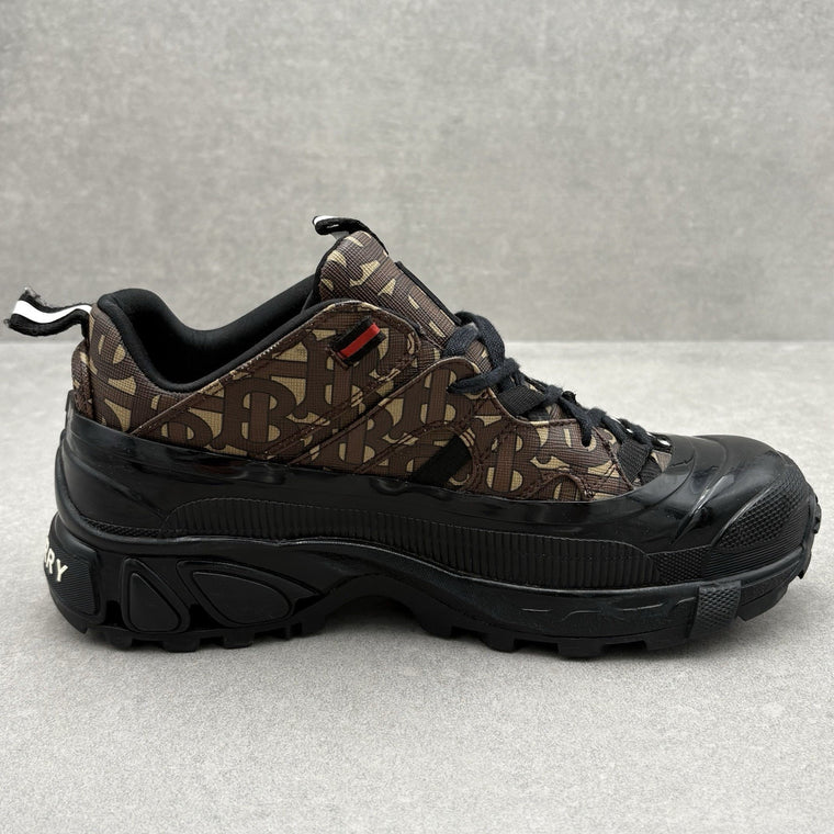 Arthur Low-Top Monogram Print Brown — photo 10