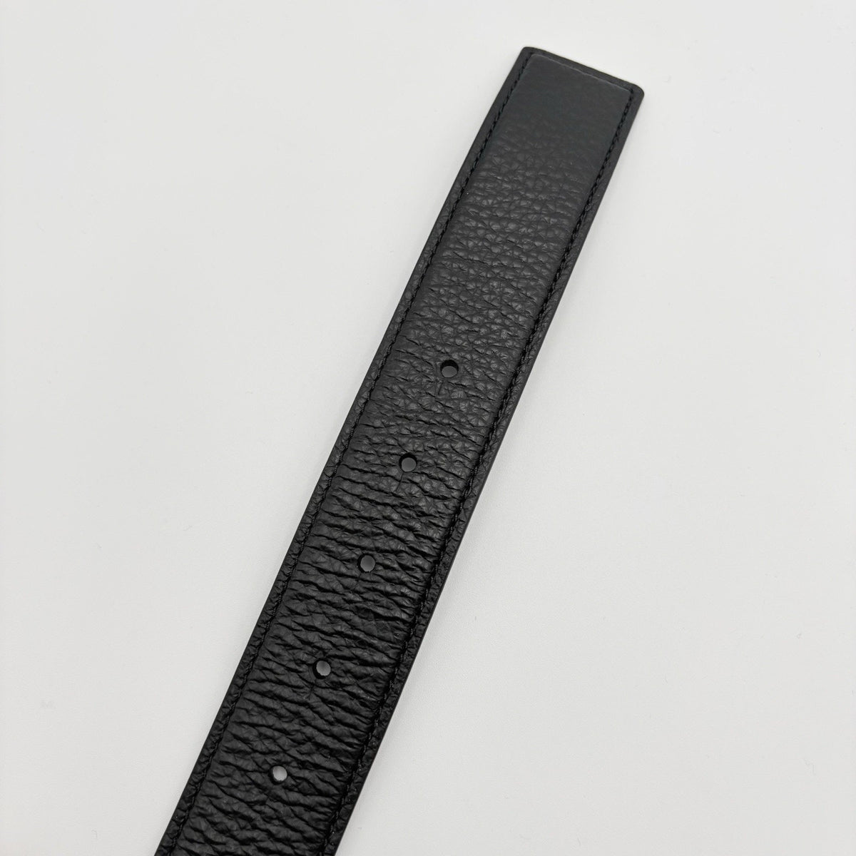 Core Logo Buckle Black/Black/Gold-Tone Belt — photo 8
