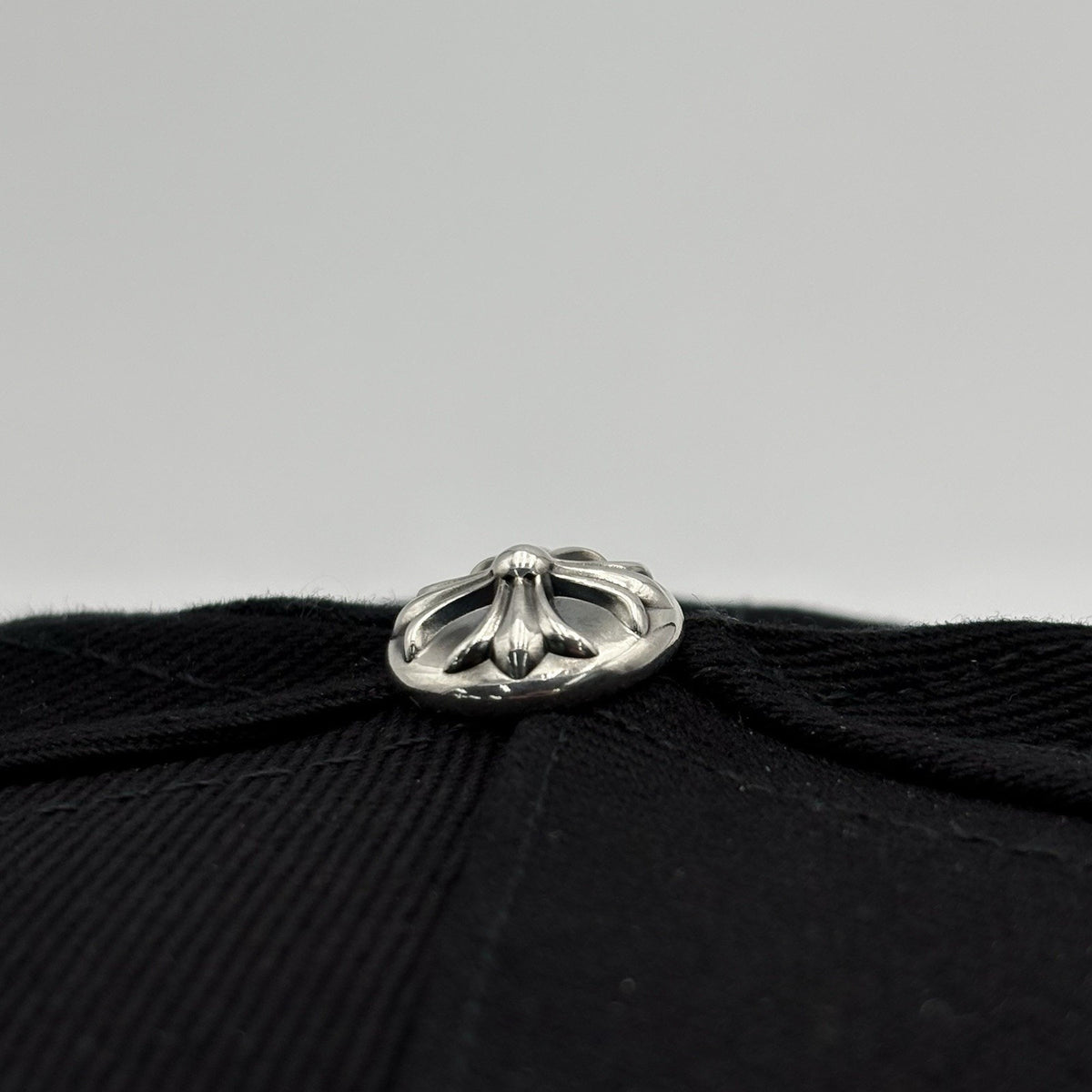 Dagger Logo Denim Baseball Hat Black — photo 5