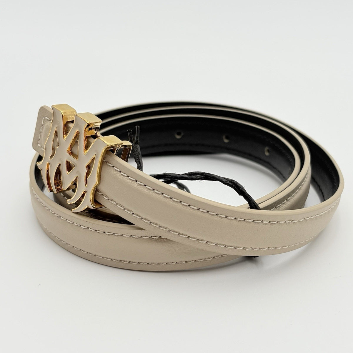 Nappa Belt Alabaster — photo 2