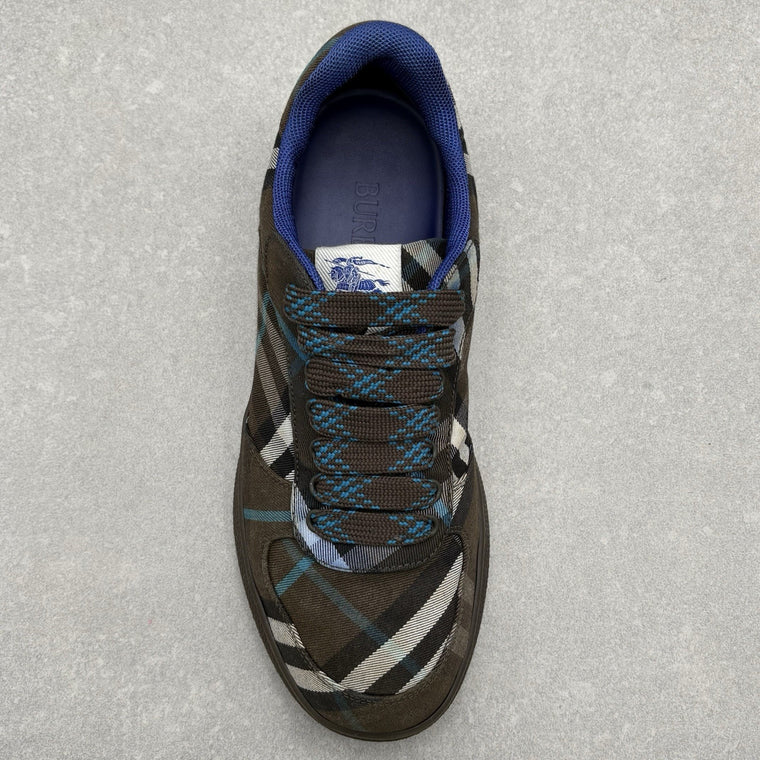 Burberry Terrace Low Top Brown Blue — photo 5