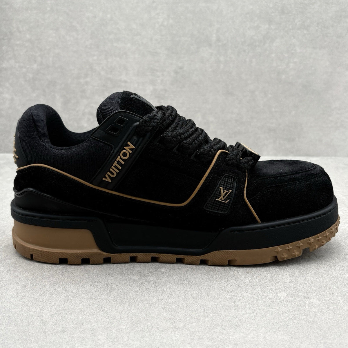 Suede Maxi Black Brown — photo 10