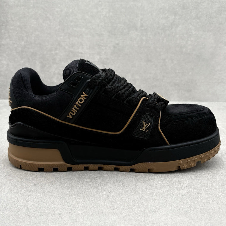 Suede Maxi Black Brown — photo 10