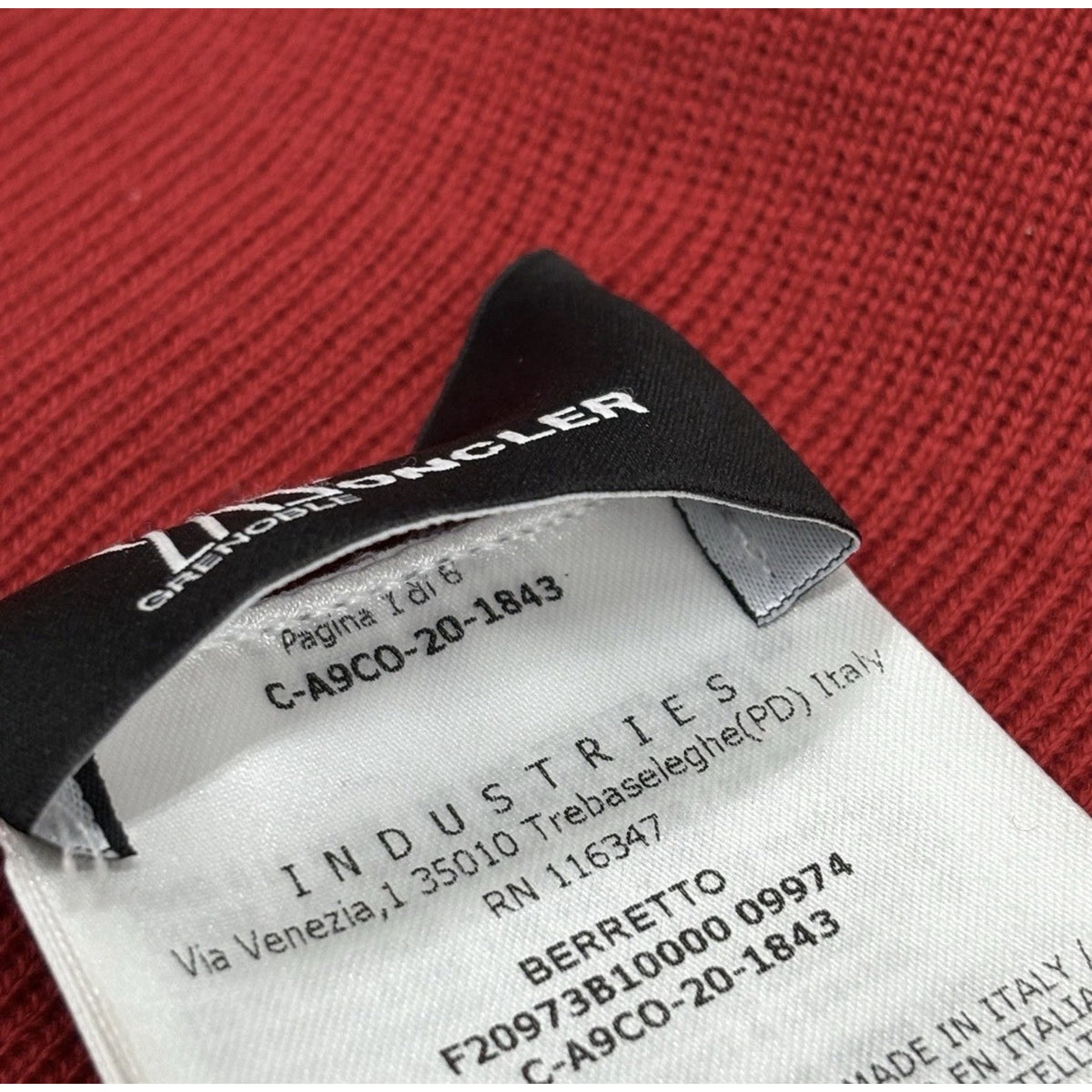 Grenoble Wool Beanie Red — photo 7