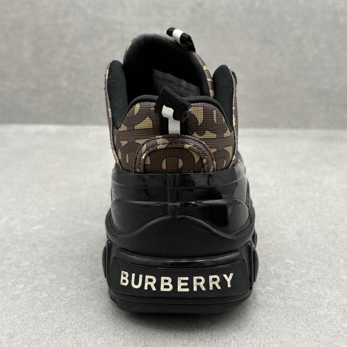 Arthur Low-Top Monogram Print Brown — photo 3