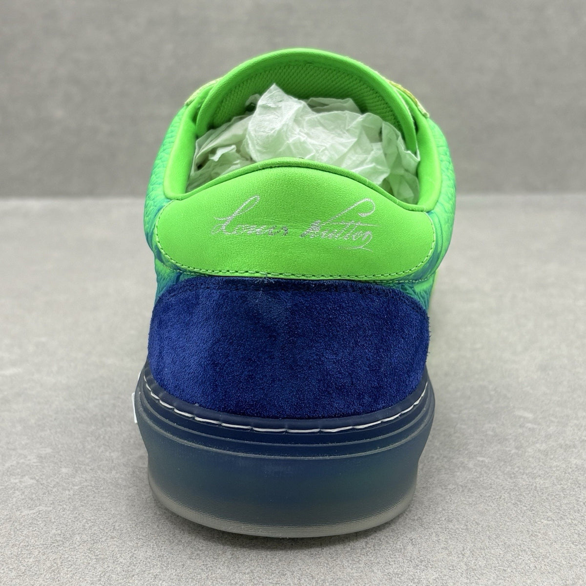 Ollie Richelieu Green Blue — photo 9
