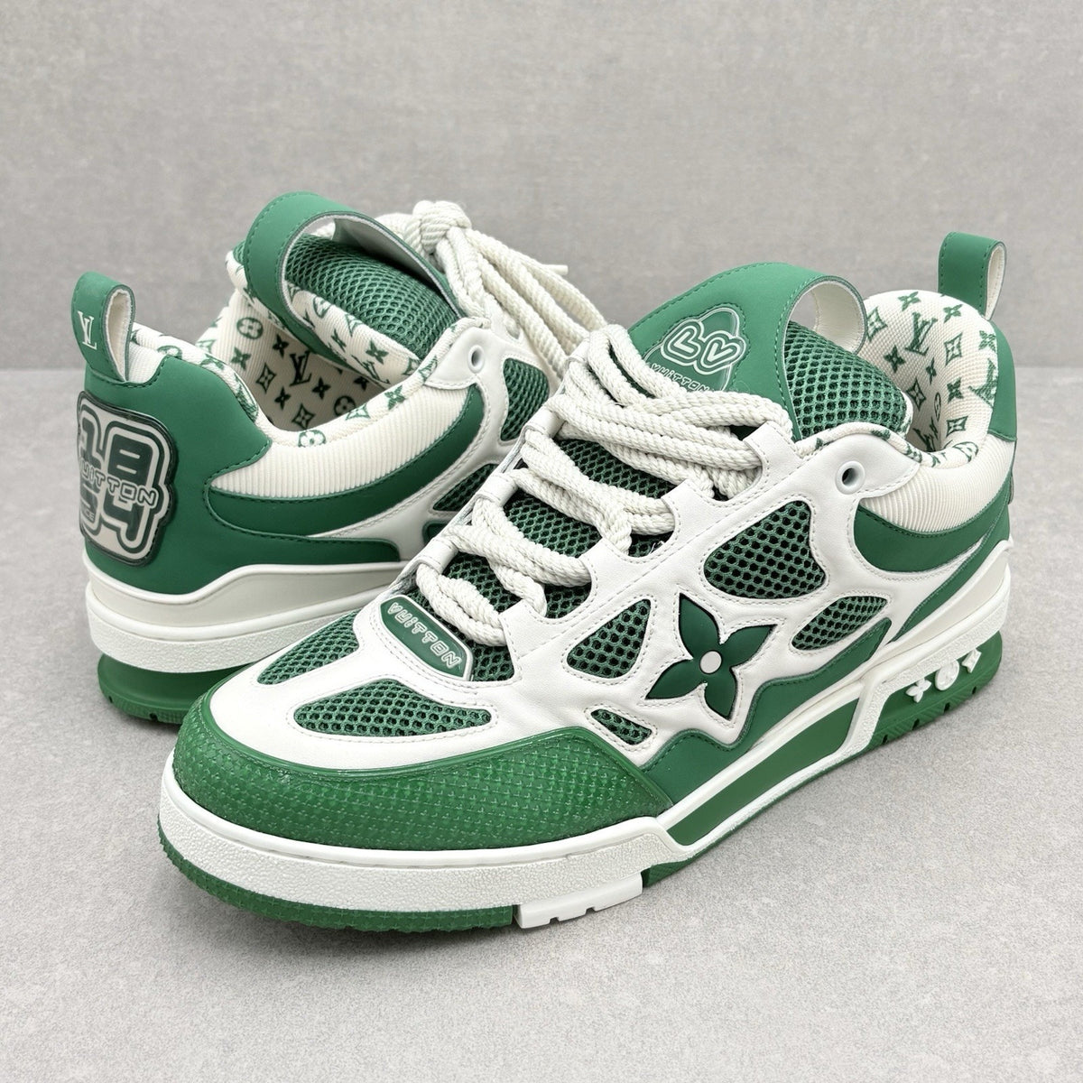 Skate Green White