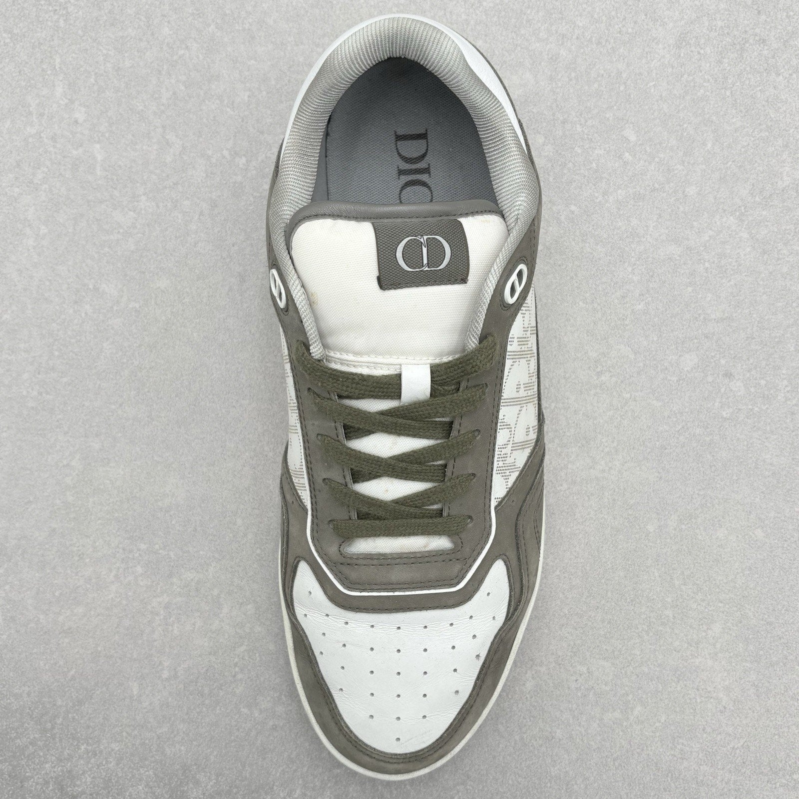 Dior B27 Low Dior ' Olive White ' | Size 45 (12 US)