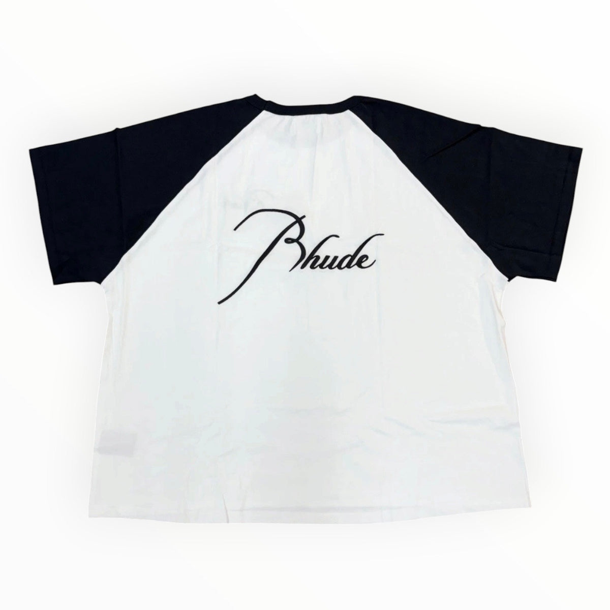 Embroidered Logo T-Shirt White Black — photo 2