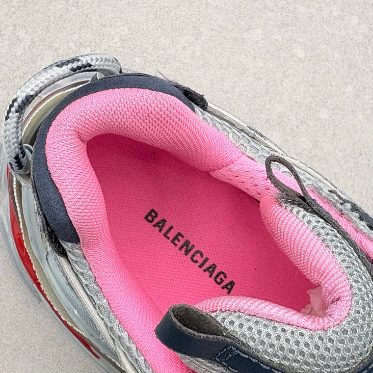 Balenciaga Runner Sneaker Gray Pink Blue — photo 6