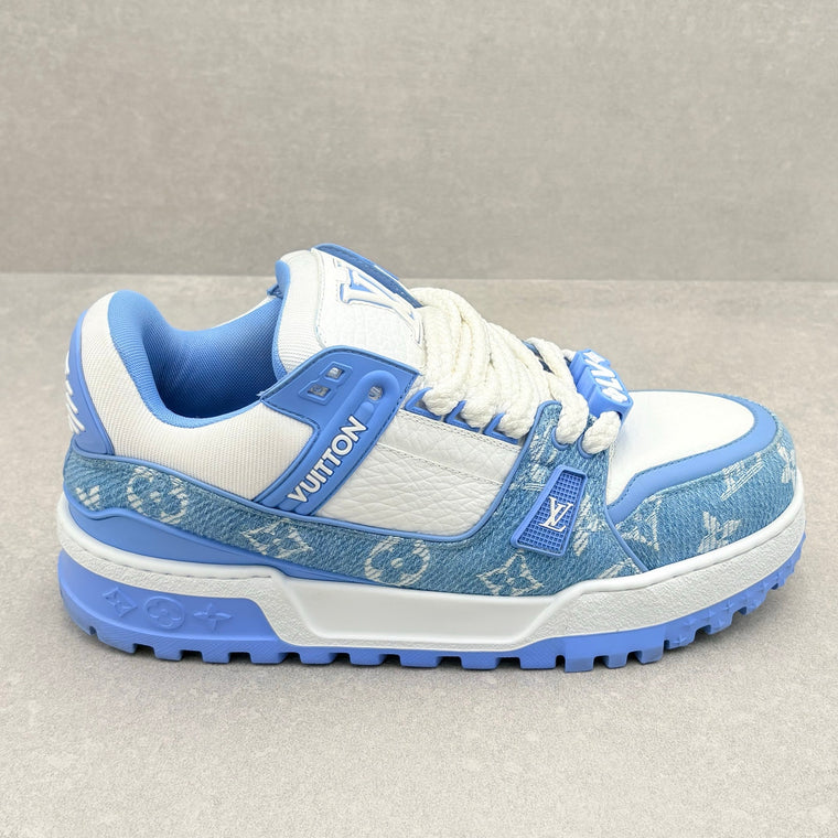 Denim Monogram Trainer Maxi Blue — photo 2