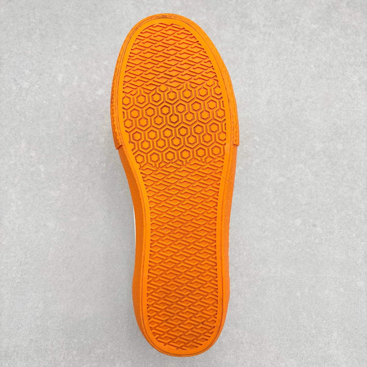 Low Sneaker Orange White — photo 12
