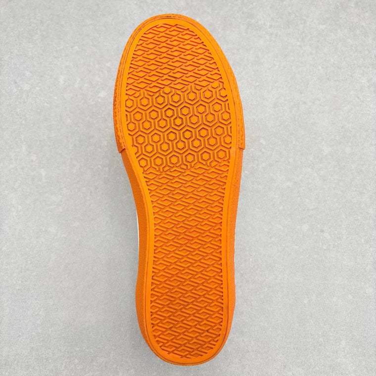 Low Sneaker Orange White — photo 12