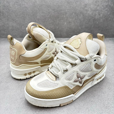 Skate Beige White