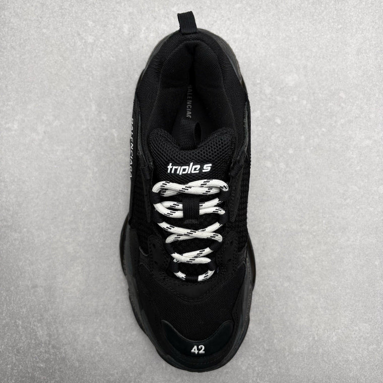 Triple S Clear Sole Black — photo 5