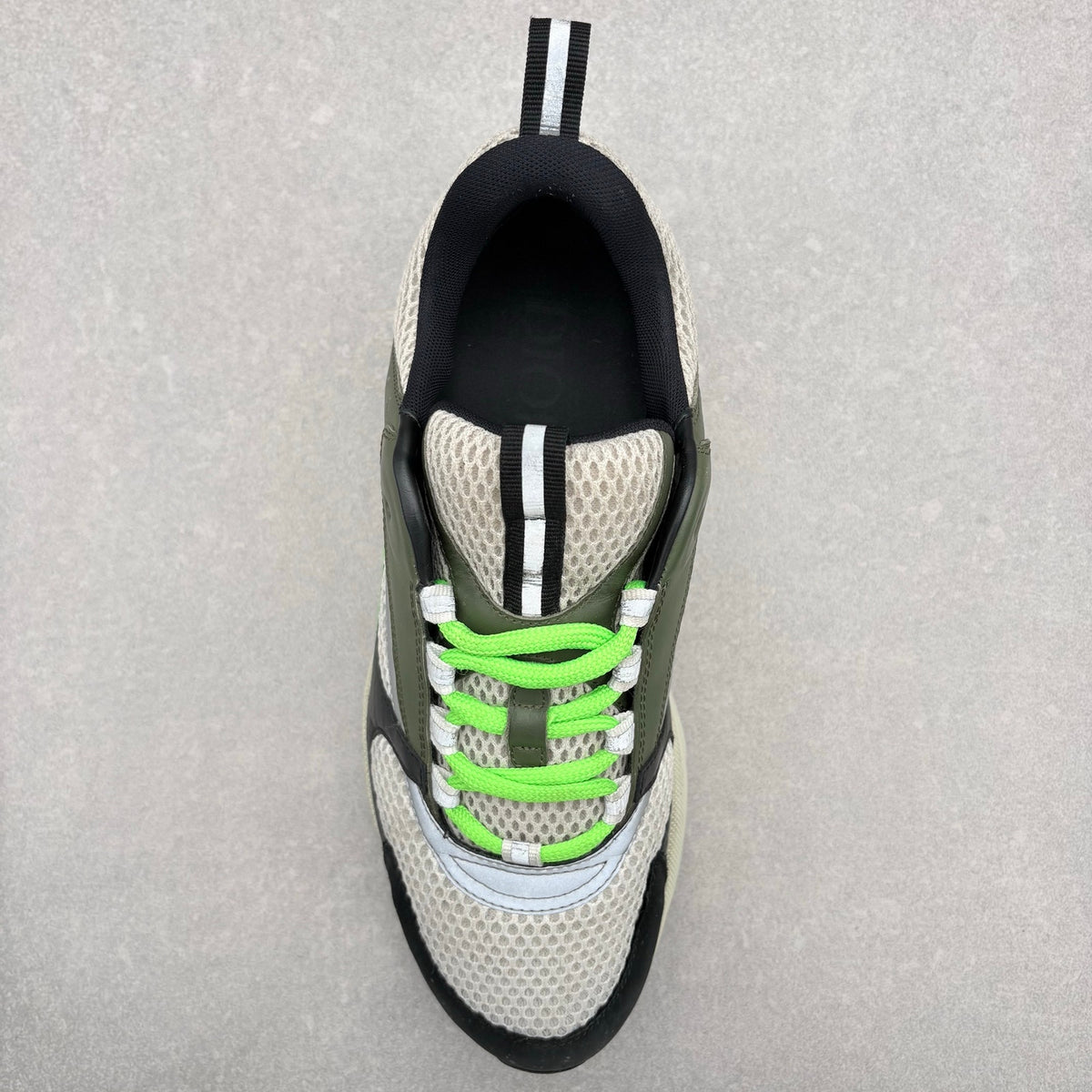 B22 Reflective Sneaker Cream White Olive Black — photo 5