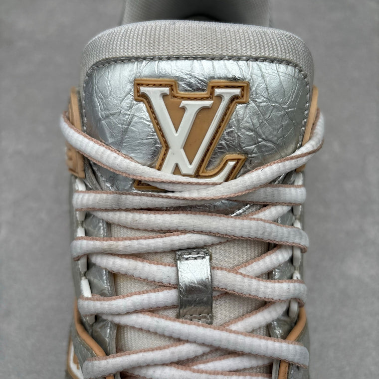 Trainer Metallic, Beige — photo 6