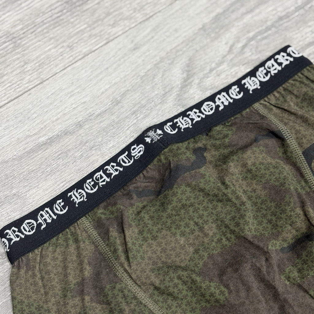 BRAND NEW! - Chrome Hearts Horseshoe Logo Leggings ' Camo ' | Size Large