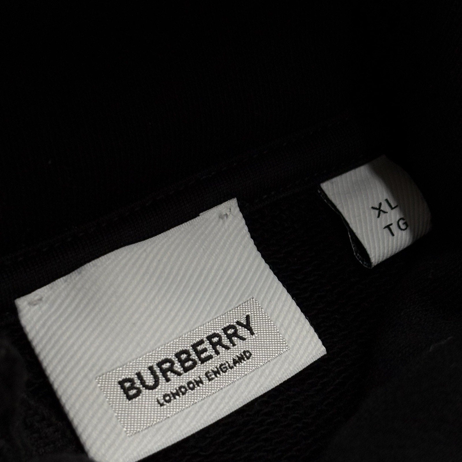 Burberry Hoodie ' Black ' | Size XL