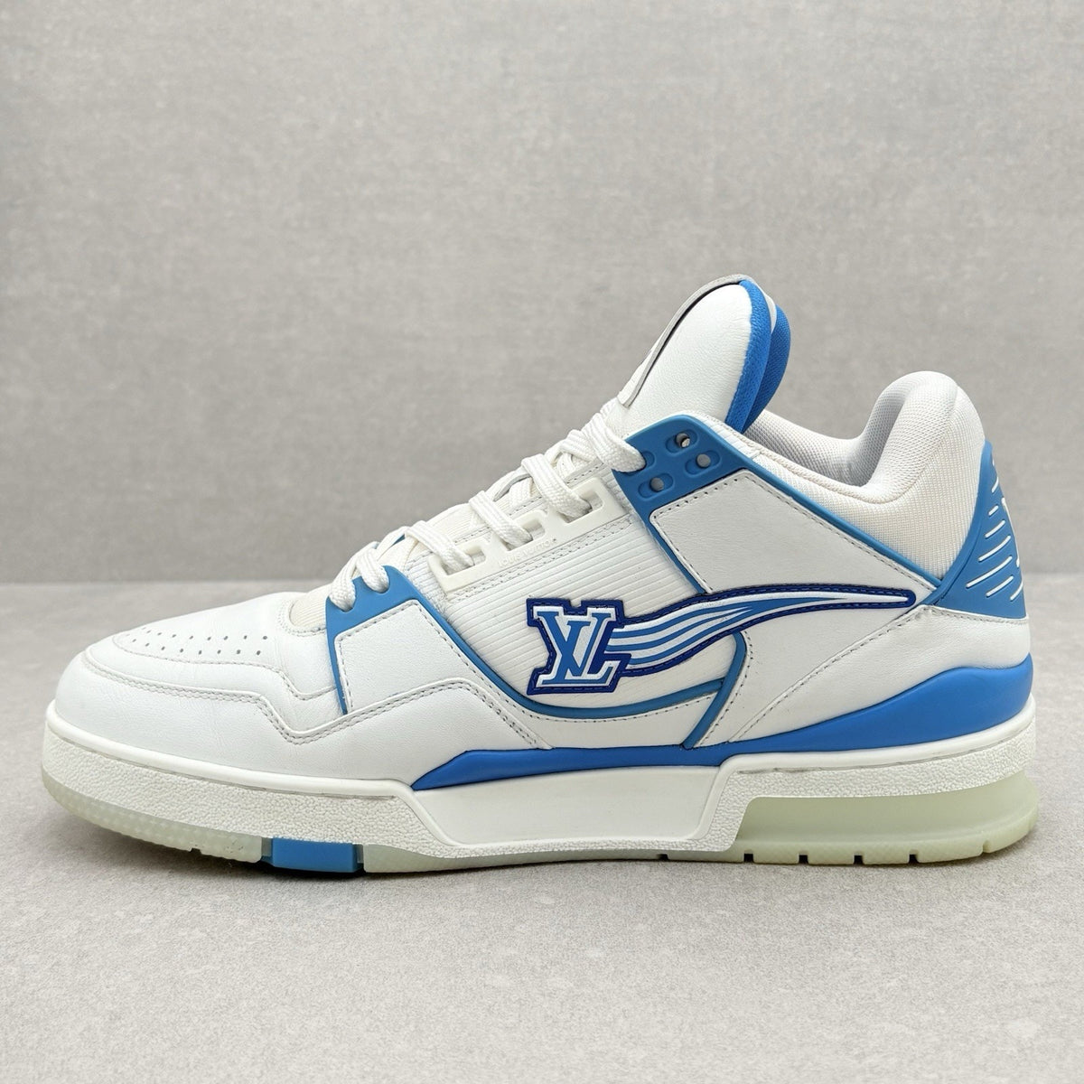 Trainer Mid White Blue — photo 4