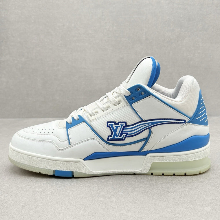 Trainer Mid White Blue — photo 4